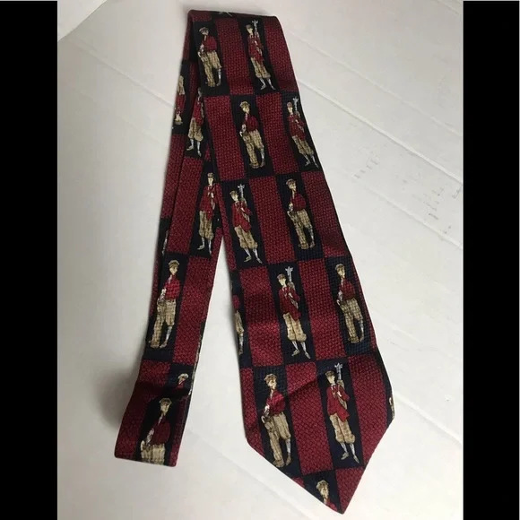 Golf Magazine Golfer silk tie - Picture 1 of 5